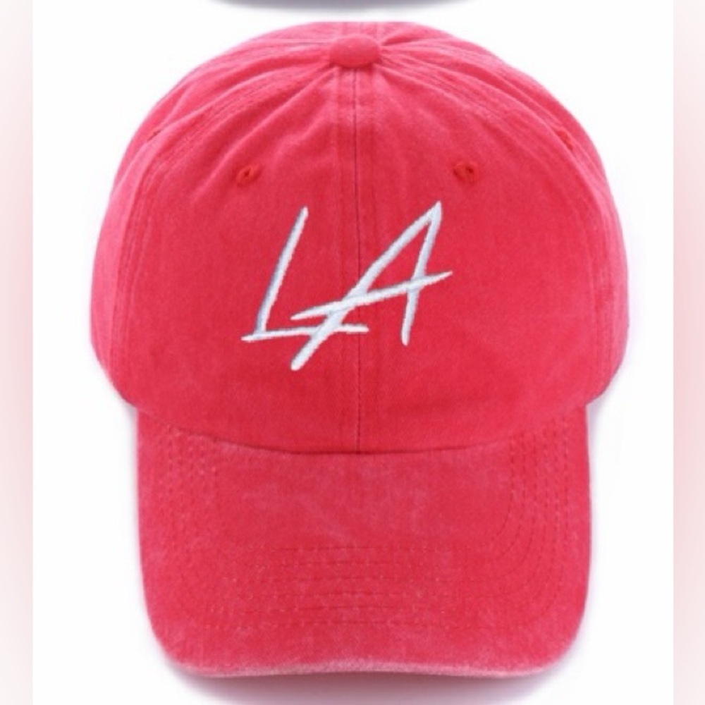 Zenana Washed Embroidered City Baseball Cap – LA